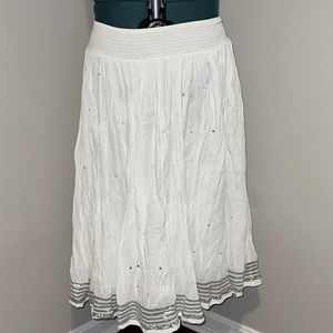 Ashley Stewart Crinkle Maxi Skirt, 18